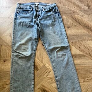 Frame Denim Men's Straight Jeans - Light Blue